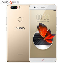 努比亚/nubia Z17 无边框  6GB+64GB 全网通 移动联通电信4G手机(旭日金)