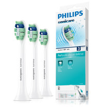飞利浦（PHILIPS）电动牙刷头3支装HX9023/05 适用HX6730 6761 3216 3226等(白色)