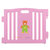 麦宝创玩 儿童游戏围栏D宝宝安全围栏学步围栏 婴儿爬行护栏栅栏护栏 宝宝玩具乐园(普通片(粉))