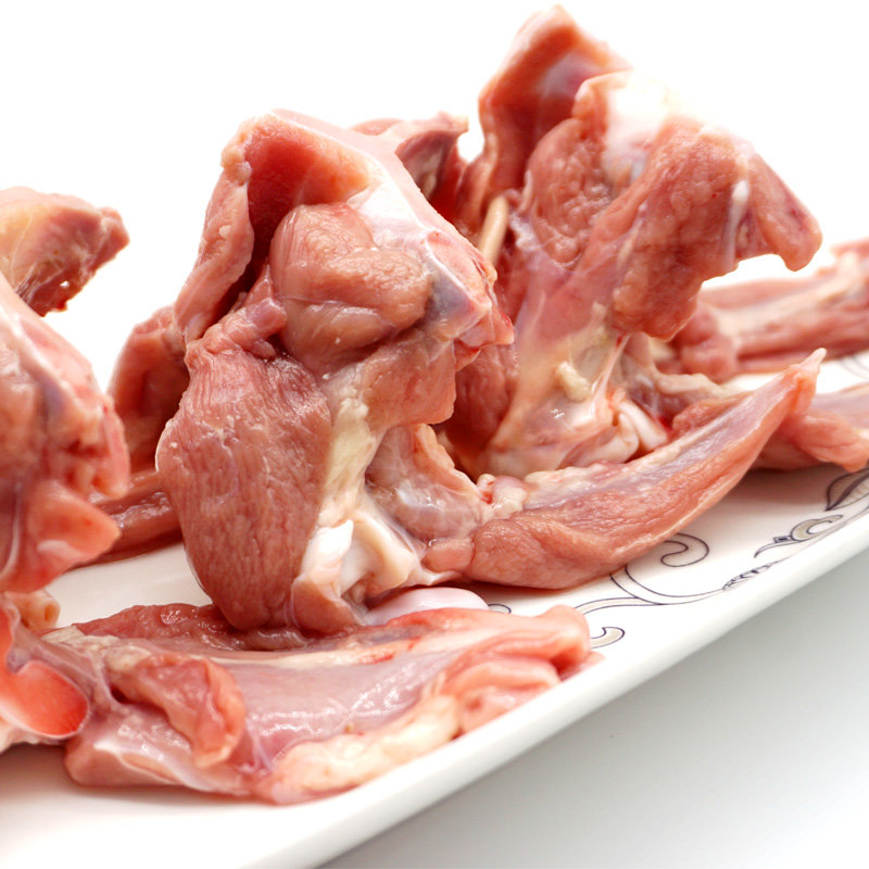 生鸭锁骨冷冻鸭架子鸭叉骨鸭货鸭骨架生鲜卤货食材烧烤批发10斤默认