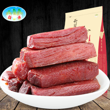 奇圣西藏特产手撕牦牛肉休闲零食特产酱卤手撕168g包邮