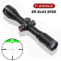 突鹰瞄准镜 SR系 8X44SFSS 军规后置带水平仪风偏特殊分化(20MM皮轨低宽)