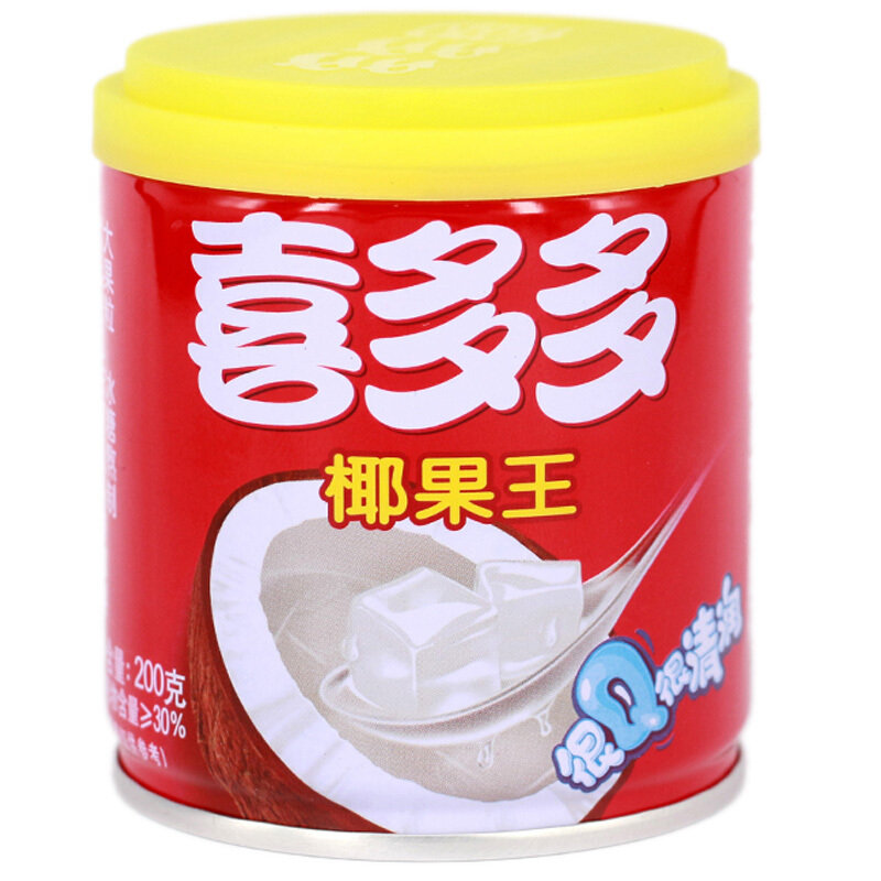 方便食品喜多多椰果王200g12整箱大果粒水果罐头返回商品页