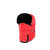 浦晨雷锋帽加绒护耳摩托车男女款户外防风帽雪帽子带口罩情侣帽(大红色PH1501)