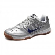 耐克NIKE 男鞋网球鞋运动鞋2014新款 525766-006(银+蓝+白+棕 40)