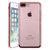 伟吉电镀透明手机壳iPhone8手机软壳苹果8电镀透明软壳适用于iPhone8(玫瑰金适用于iPhone8 5.5英寸)