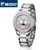【官方直营】罗西尼时尚女士皮带手表 进口石英机芯皮带女表SR5622(钢带白色)