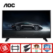 AOC LD39E12M 39英寸 LED高清平板液晶电视机 平板电视/显示器（黑色）