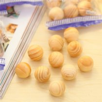 有乐 399501 居家驱虫防蛀 家居檀木珠香樟球 樟木球10粒装lq095