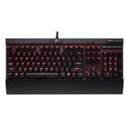 美商海盗船（USCorsair）Gaming系列K70 机械游戏键盘黑色（红轴）
