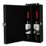 Soliera Red苏艾  西班牙原装进口 DO级别 干红葡萄酒  双只装 高级皮质礼盒 750ml*2瓶/盒