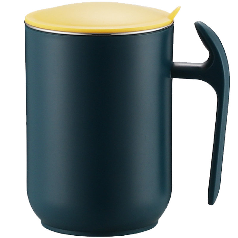 杯图片】德勒(dele)家用304不锈钢马克杯饮水杯水杯(墨绿色)图片大全