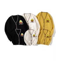 G.duckG.DUCK针织开衫110码黄色110cm黄 莫代尔抗起球面料，精选有色高档纱线，不变形不褪色