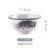 日式汤面碗高脚陶瓷家用创意个性小清新卡通手绘吃面大碗可爱单个(7英寸甲骨鱼[适合螺蛳粉 泡面水饺汤面])