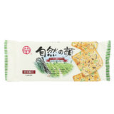 台湾地区进口中祥自然之颜 紫菜苏打饼干140g