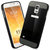三星S5手机壳galaxy s5超薄金属壳S5手机套S5边框保护套G9006v/g9008v后盖(金刚黑)