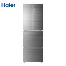 海尔（Haier）BCD-349WDCV 变频五门冰箱风冷无霜干湿分储家用大容量多门对开门变频冰箱(布朗灰 349L)