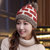 帽子女秋冬天韩版时尚拼接毛线帽保暖套头帽针织帽可爱677888(红色 弹力均码)
