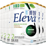 雅培Eleva菁智 有机较大婴儿和幼儿配方奶粉 900克*6罐/箱