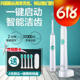 飞利浦（Philips）HX6511电动牙刷 成人声波式电动牙刷 2分钟智能计时 清洁牙菌斑电动牙刷