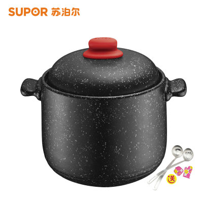 苏泊尔（SUPOR）TB25C1养生陶瓷煲/陶瓷锅/炖锅/砂锅/2.5L煲汤锅