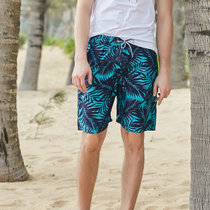巴洛尼莫 情侣沙滩裤宽松版型夏季海边度假冲浪游泳漂流速干短裤(灰色 S)