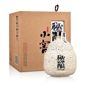 金不换52度秘酿私藏小窖500ml浓香型白酒礼盒装一支