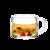 日式马克杯大容量玻璃杯子女办公室水杯花茶杯咖啡早餐牛奶杯带勺(2号+木把勺+竹盖)