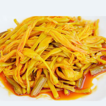 新品【掌集-香辣黄花菜200g】开袋即食香辣黄花菜 办公室零食