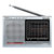 德生（Tecsun）R9700DXR-9700DX全波段 收音机 送老人【包邮】(银灰色)