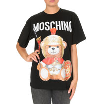 Moschino黑色罗马泰迪熊T恤EV0703-5540-1555-912S码黑色 时尚百搭