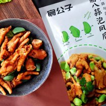 宸公子腊八蒜泡凤爪500g 袋装 酸辣可口 颗颗整装