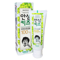 韩国LG倍瑞傲儿童牙膏青葡萄味80g