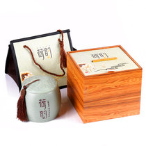 茶叶铁观音礼盒装单个瓷罐散茶安溪乌龙茶浓香型新茶200g