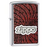 Zippo 芝宝 打火机zippo商标红波浪24804