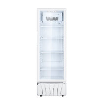 海尔冷柜SC-412展示柜 ，新鲜看得见；360度循环制冷，LED射灯配置，双层钢化玻璃门