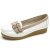 CAMEL骆驼女鞋2013新款金属扣带舒适休闲单鞋81005601(白色 36)