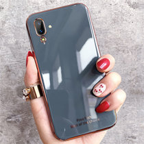 vivoy97手机壳套 VIVO Y97保护套V18183t电镀硅胶软壳包边防摔简约潮时钟支架外壳(图5)