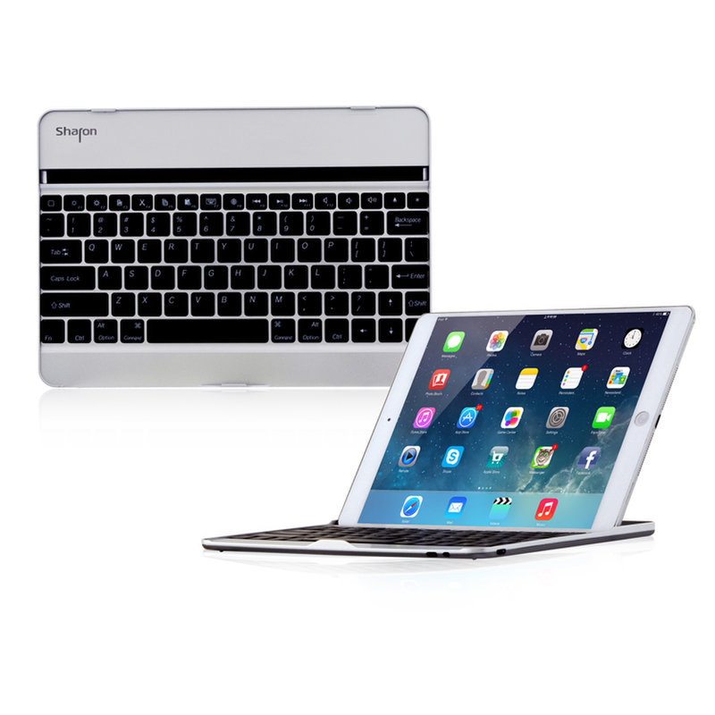 德国leicke莱克 ipad air铝镁合金蓝牙键盘 ipad air 银灰色si54178