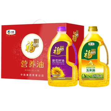 中粮福临门营养油礼盒18l23盒