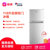 韩电BCD-118DG 118L 银色 双门 定频 经济适用小冰箱