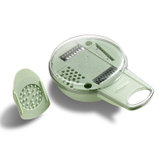 切菜神器 土豆丝 刨丝器 切丝神器 家用厨房 多功能切片机KJ-QC01(绿色)