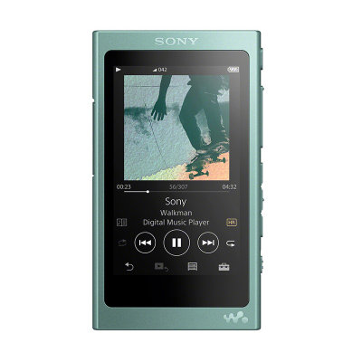 Sony/索尼 NW-A45无损MP3音乐播放器迷你hifi降噪发烧级随身听APE(薄荷绿 套餐二)
