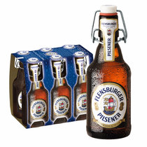 弗林博格弗林博格（原弗伦斯堡）Flensburger 比尔森啤酒330ml*6瓶装 德国原装进口