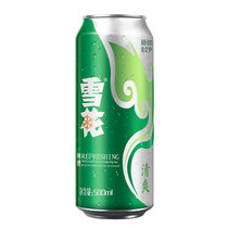 雪花清爽啤酒500ml听装啤酒多规格(500mL*12瓶)