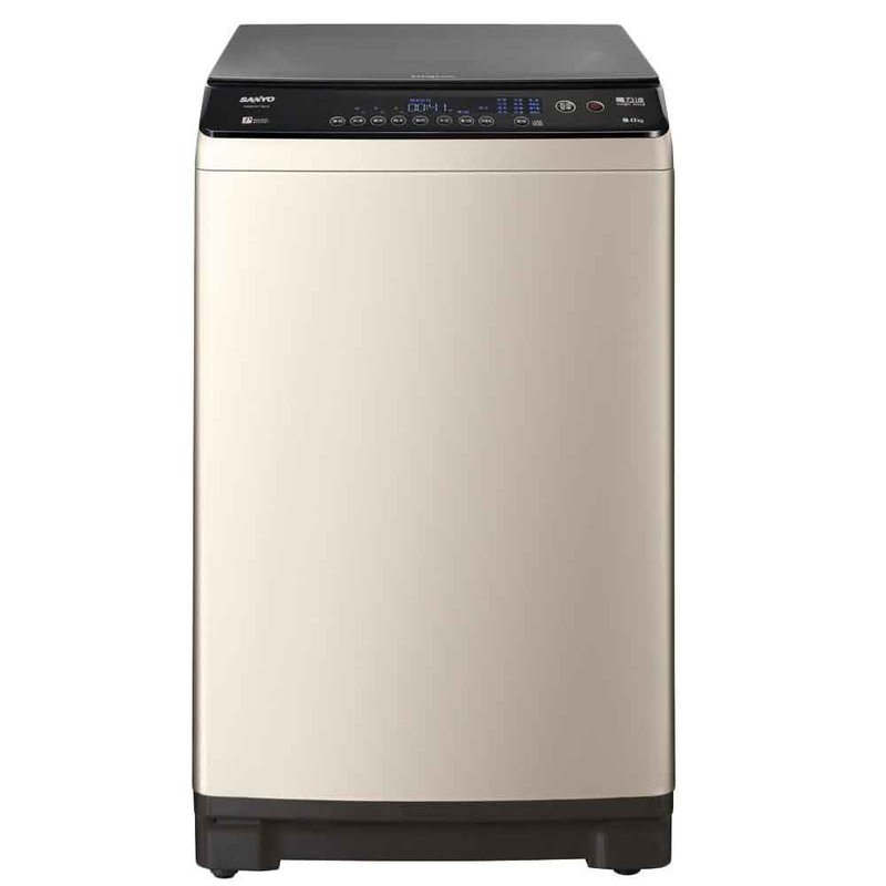 三洋(sanyo) db90377bye 9公斤 波轮 洗衣机 dd直驱变频电机 玫瑰金