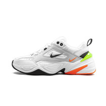 NIKE M2K TEKNO 白橘荧光绿 男子缓震休闲老爹鞋跑步鞋AV4789-004(白色 44.5)