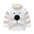 贝壳元素宝宝长袖T恤 冬装新款男童童装儿童加绒加厚打底衫tx9112(140 白色)