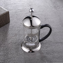 思柏飞法压壶美式不锈钢冲茶器套装 法式咖啡壶 咖啡滤压壶滤杯 600ml 耐热玻璃 800ml(800ML)