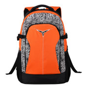 爱华仕大容量背包 双肩包 电脑包学生书包 运动休闲男女旅行箱包4000加大版(橙色)